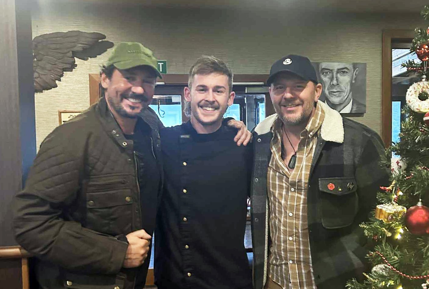 Cooking a meal for celebrity chefs Colin Fassnidge (left) and Manu Feildel (right) was a dream...