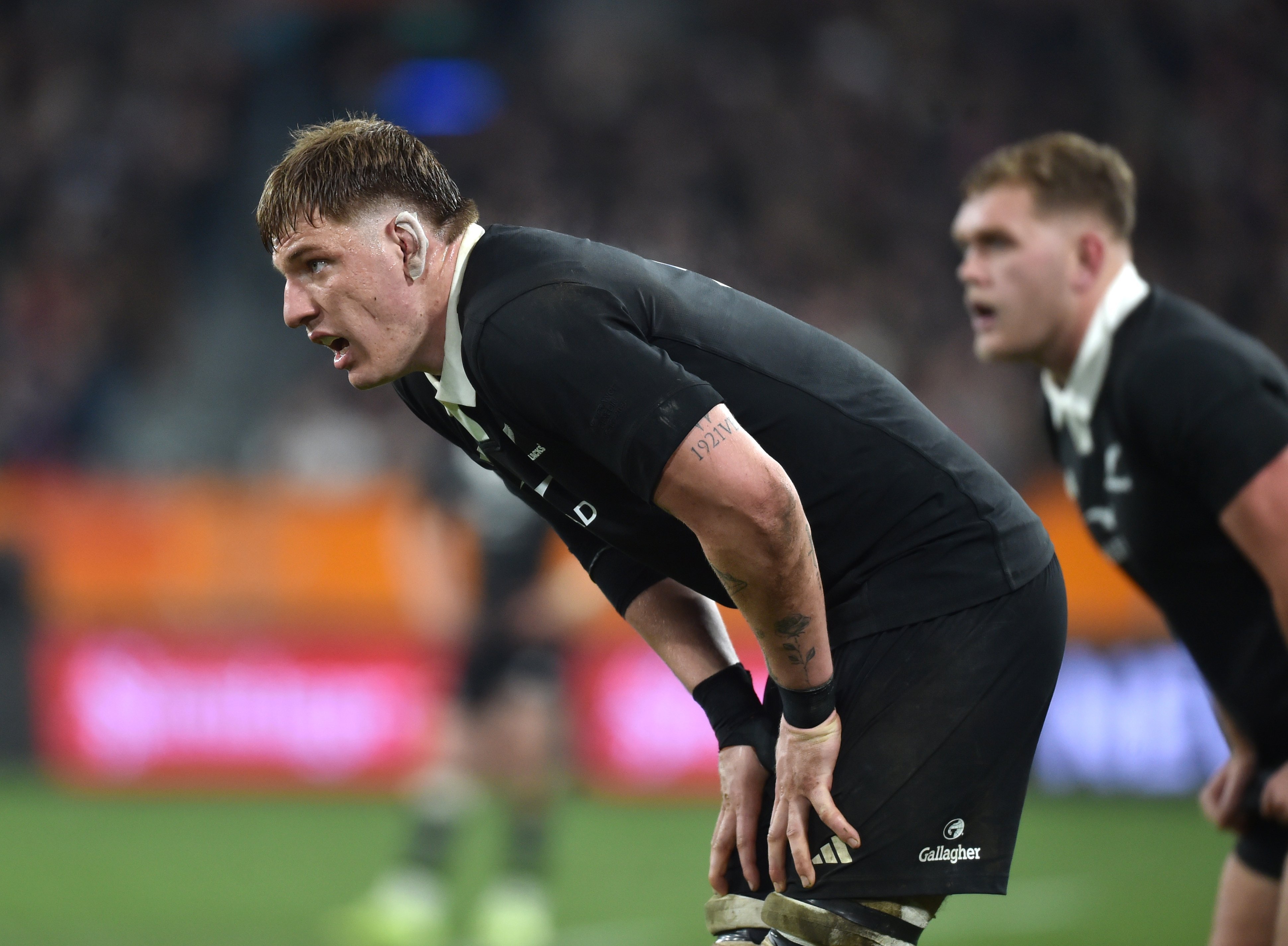 Fabian Holland makes his test debut against France in Dunedin in July. PHOTO: PETER MCINTOSH

