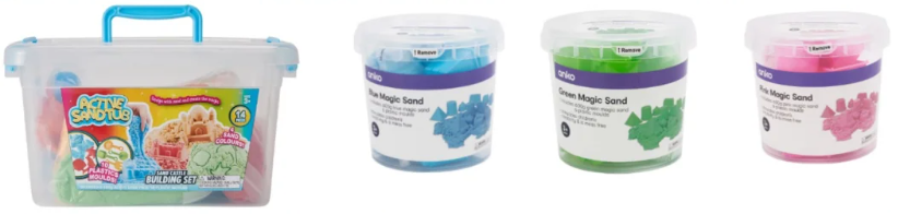 Kmart has withdrawn all its sand-based products. Photo: Supplied / MBIE / File photo