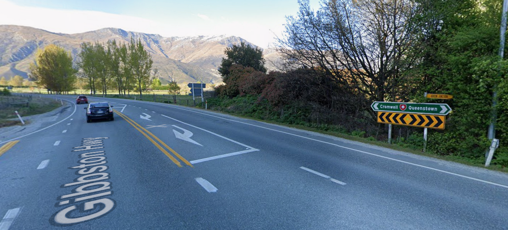 State Highway 6 at Arrow Junction. Photo: Google Maps