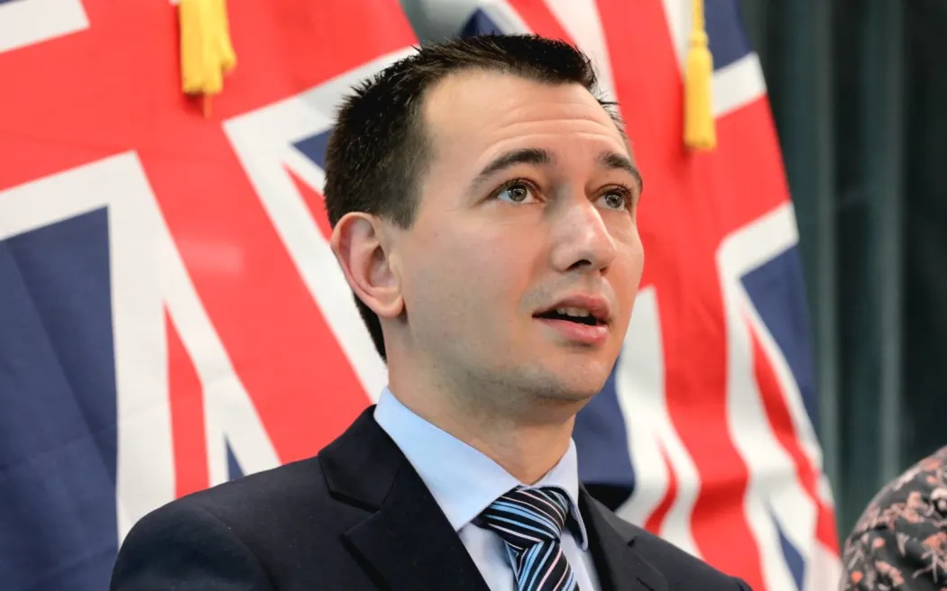 Health Minister Simeon Brown. Photo: RNZ / Nick Monro