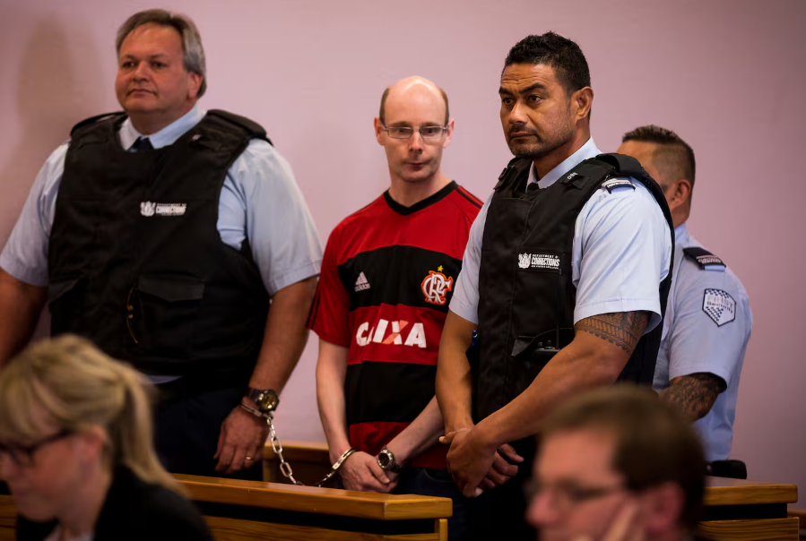 Phillip John Smith, when he appeared in the Auckland District Court in 2015 following his escape....