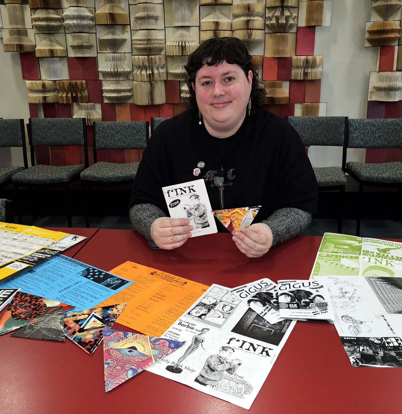 Hocken Collections Te Uare Taoka o Hākena collections assistant Gini Jory says a collection of ...