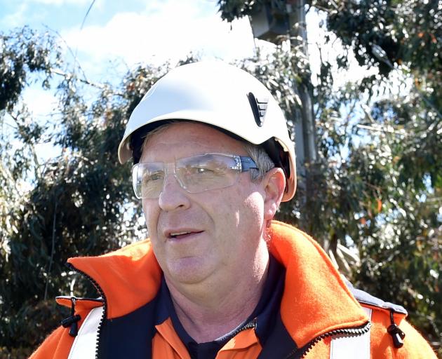 PowerNet chief executive Paul Blue. Photo: Peter McIntosh 