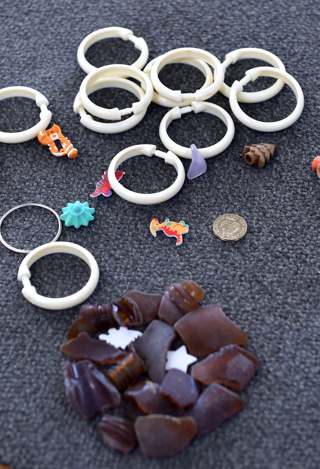 Materials collected and work created by Port Chalmers School pupils.