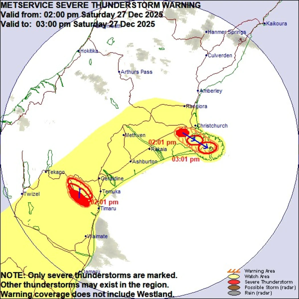 Image: MetService/supplied