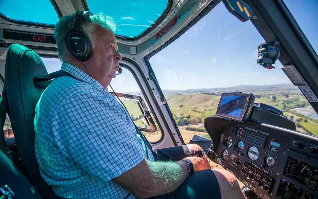 Pilot Joe Faram has been fighting fires for decades and worries the risk is increasing. Photo:...