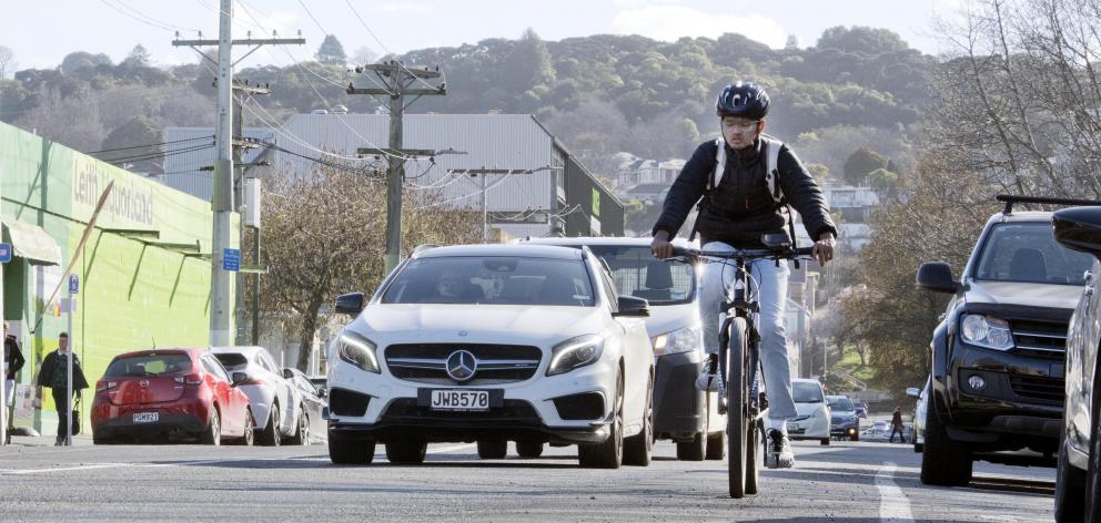 The Albany St project was part of a initiative which aimed to provide a safe walking and cycling...