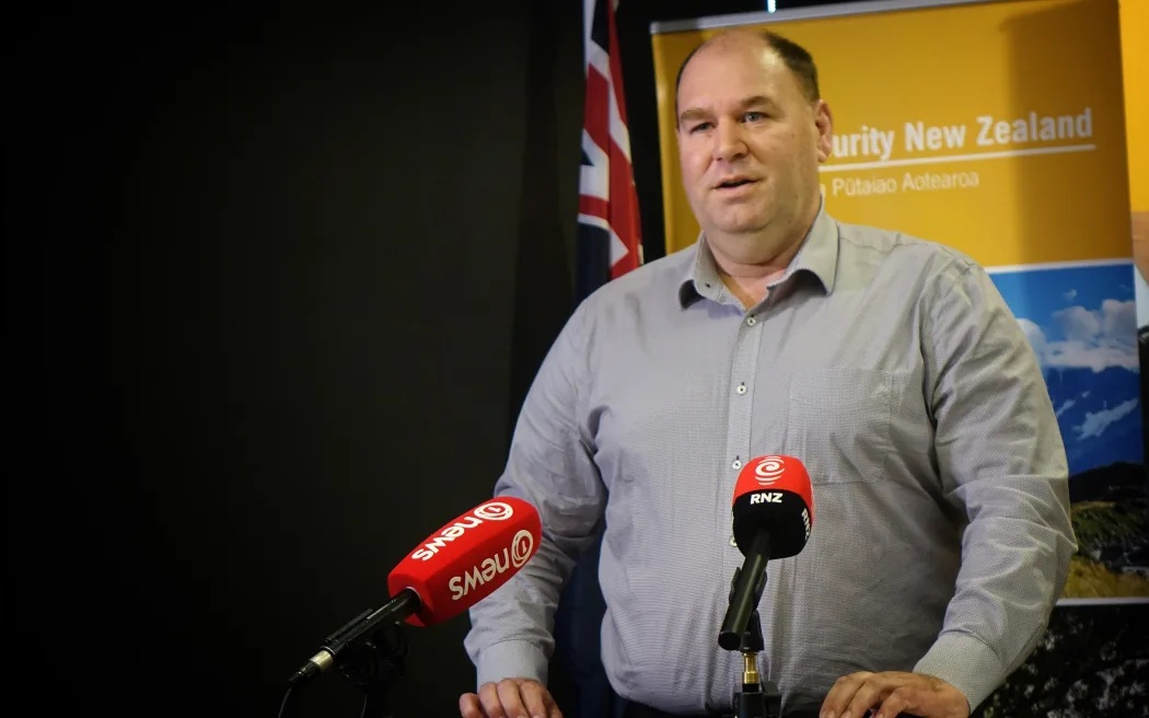Associate Agriculture Minister Andrew Hoggard. Photo: RNZ 