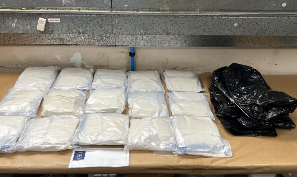 The vacuum packed drugs were found in the Canadian's luggage, Customs says. Photo: supplied