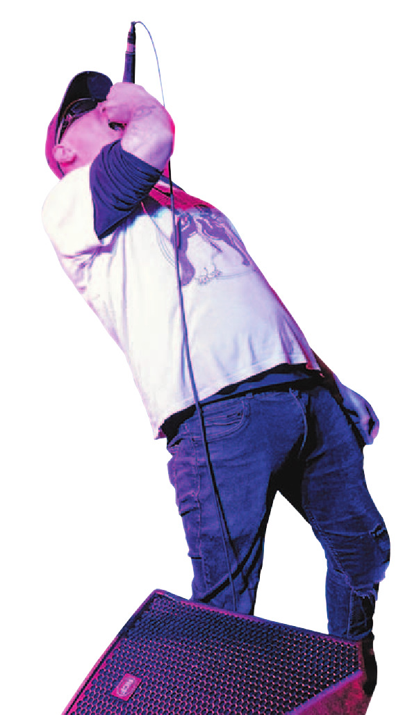 Dunedin band Festering Death perform at the Crown Hotel in September 2024.