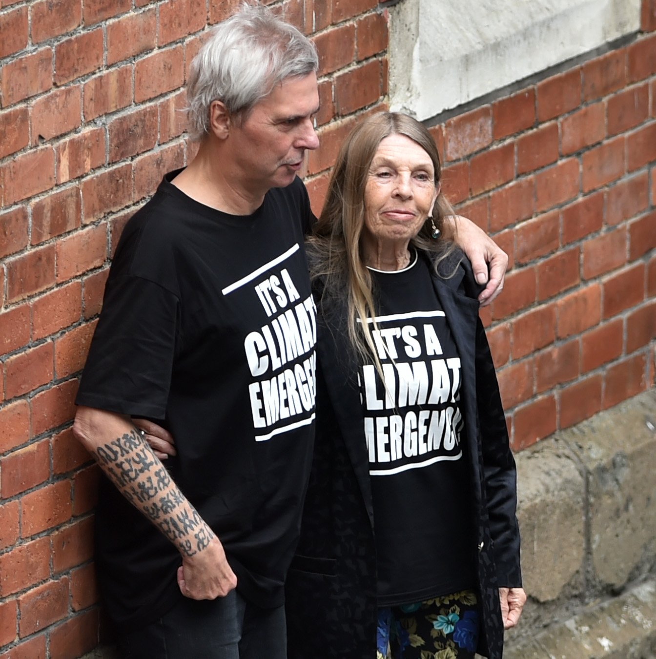Bruce Mahalski and his lawyer, Rhona Daysh, pose for a photo outside the Dunedin courthouse in...