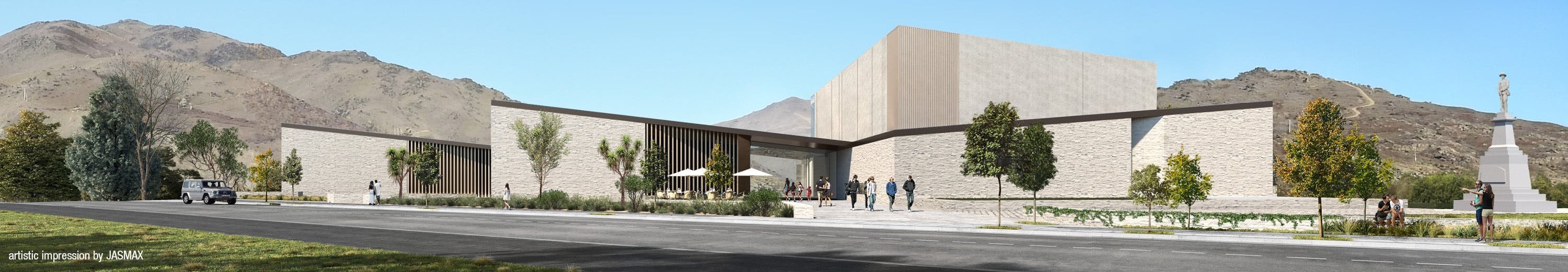 A concept image of the new Cromwell community facility. IMAGE: FILES
