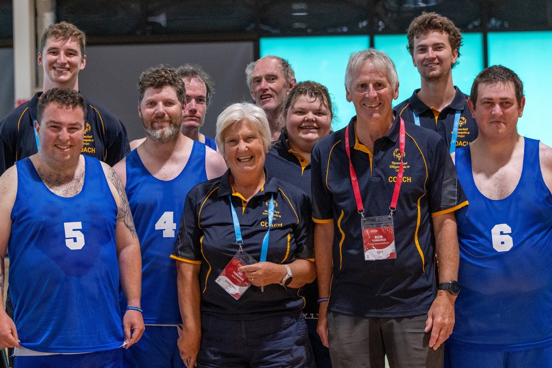 The Otago basketball team in Christchurch yesterday (from left) coach Ryan Youmans, Jake Bulgar,...