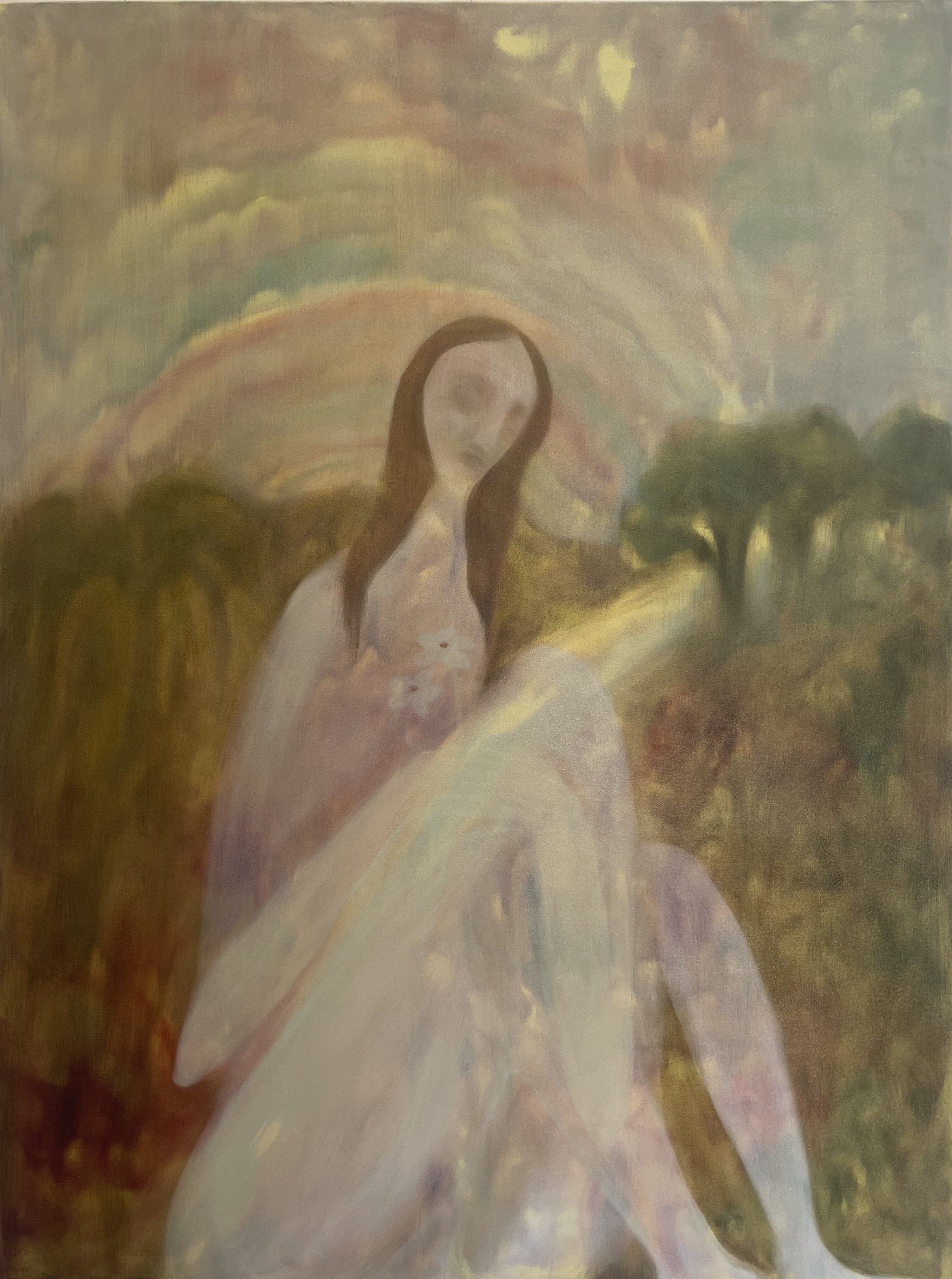 This painting, reflecting Wellington artist Maisie Chilton’s experience of motherhood, will be...