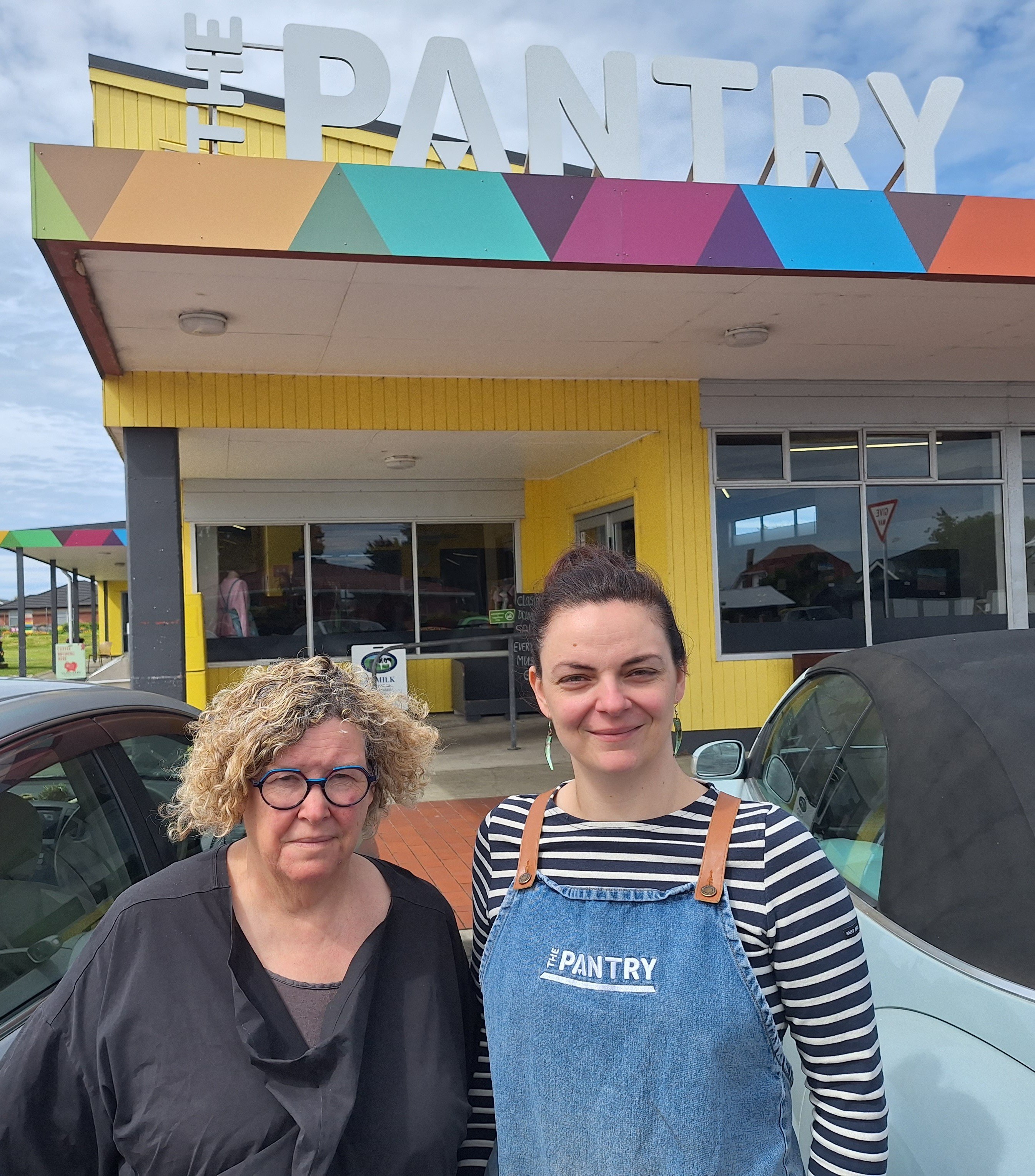 South Alive board chairwoman Sue McNeill (left) and The Pantry manager Camille MacAulay have...