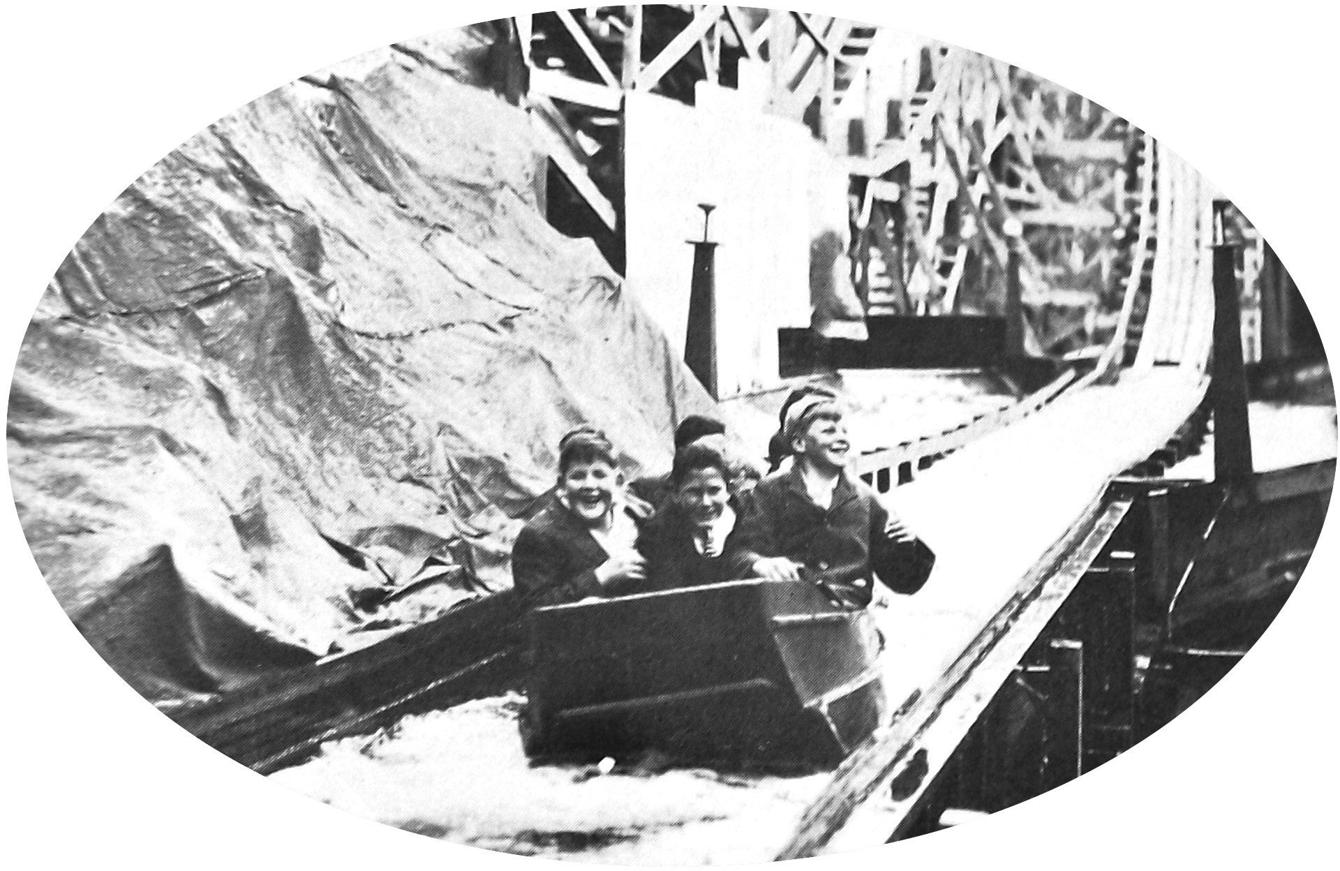 The water chute, one of the rides at the New Zealand and South Seas Exhibition in Dunedin. —...
