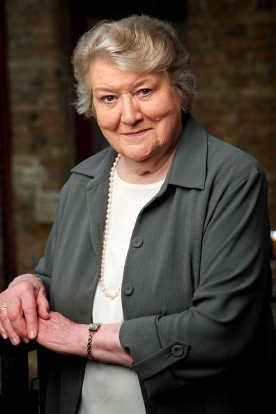 Patricia Routledge in 2014, when in Australia to appear in Admission One Shilling.