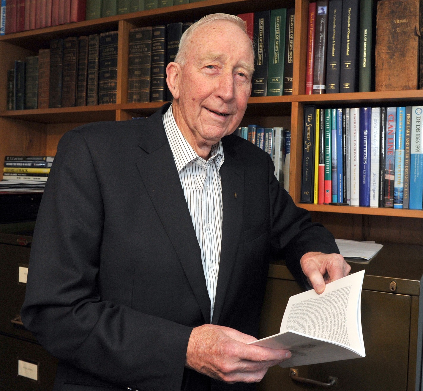Ian Farquhar in his home office. Photo: Gregor Richardson