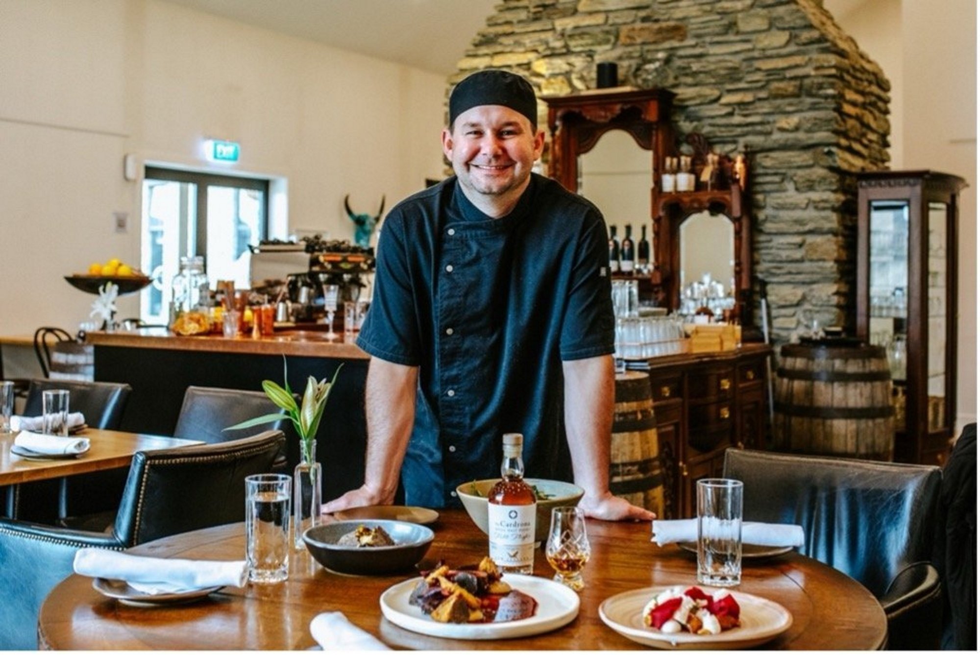 Jack Foster is a master at pairing spirits with tasty morsels at Cardrona Distillery. Photos:...