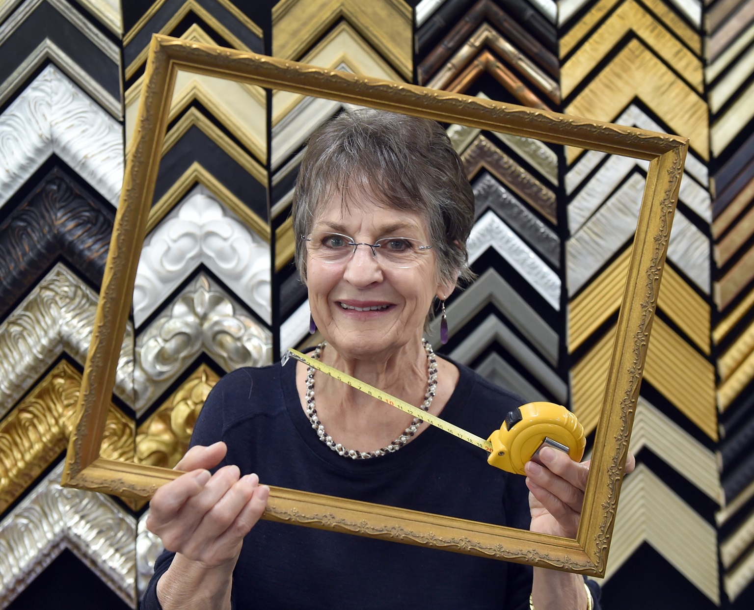 Picture framer Lesley Kendall is retiring after nearly 60 years at Dunedin firm Nevill Studios....