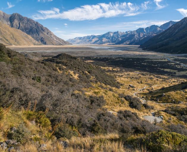 Wildfire is an ever-present hazard in the Mackenzie Basin due to the dry and windy climate, Fenz...