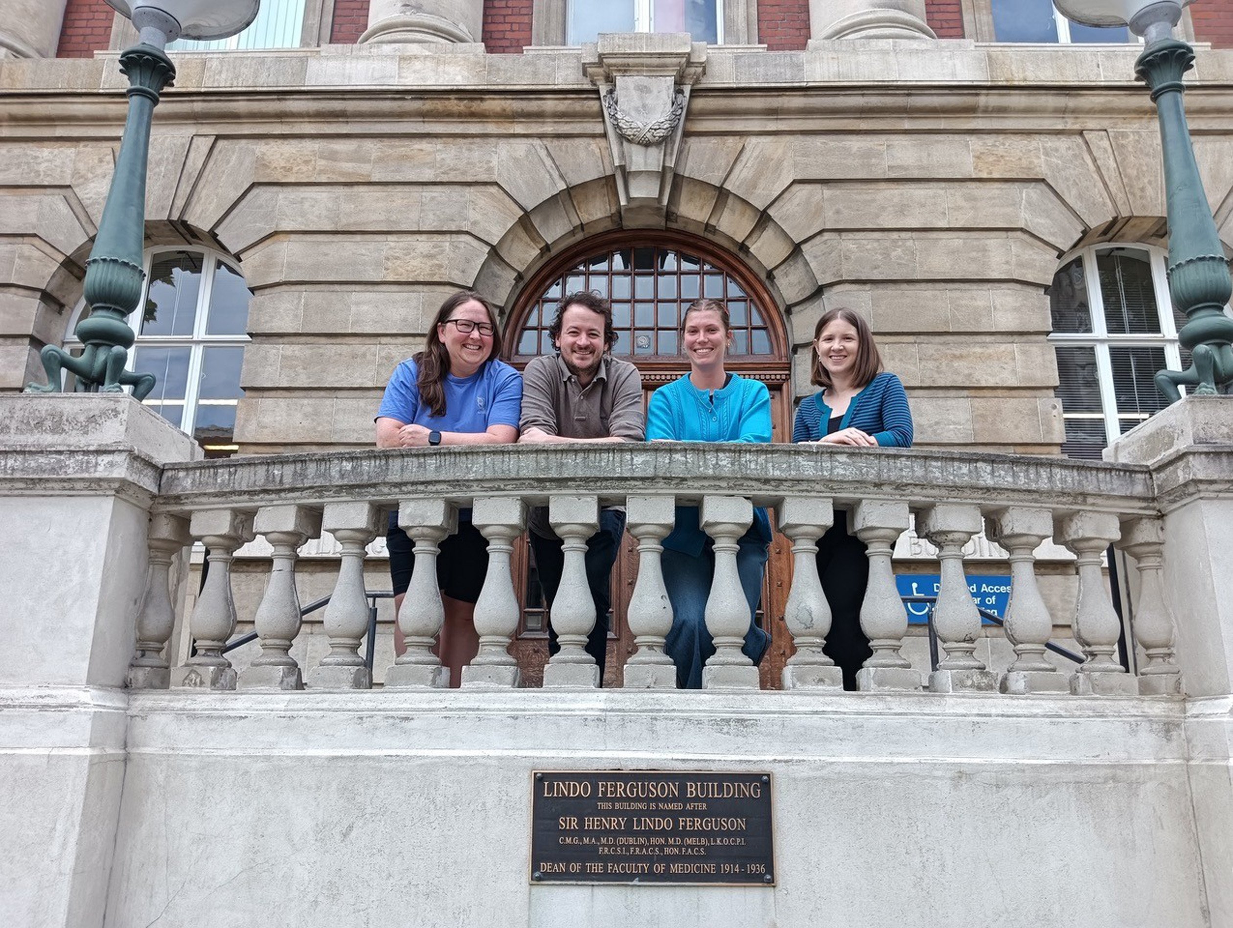 University of Otago physiology and Centre for Neuroendocrinology researchers (from left) Dr Jenny...