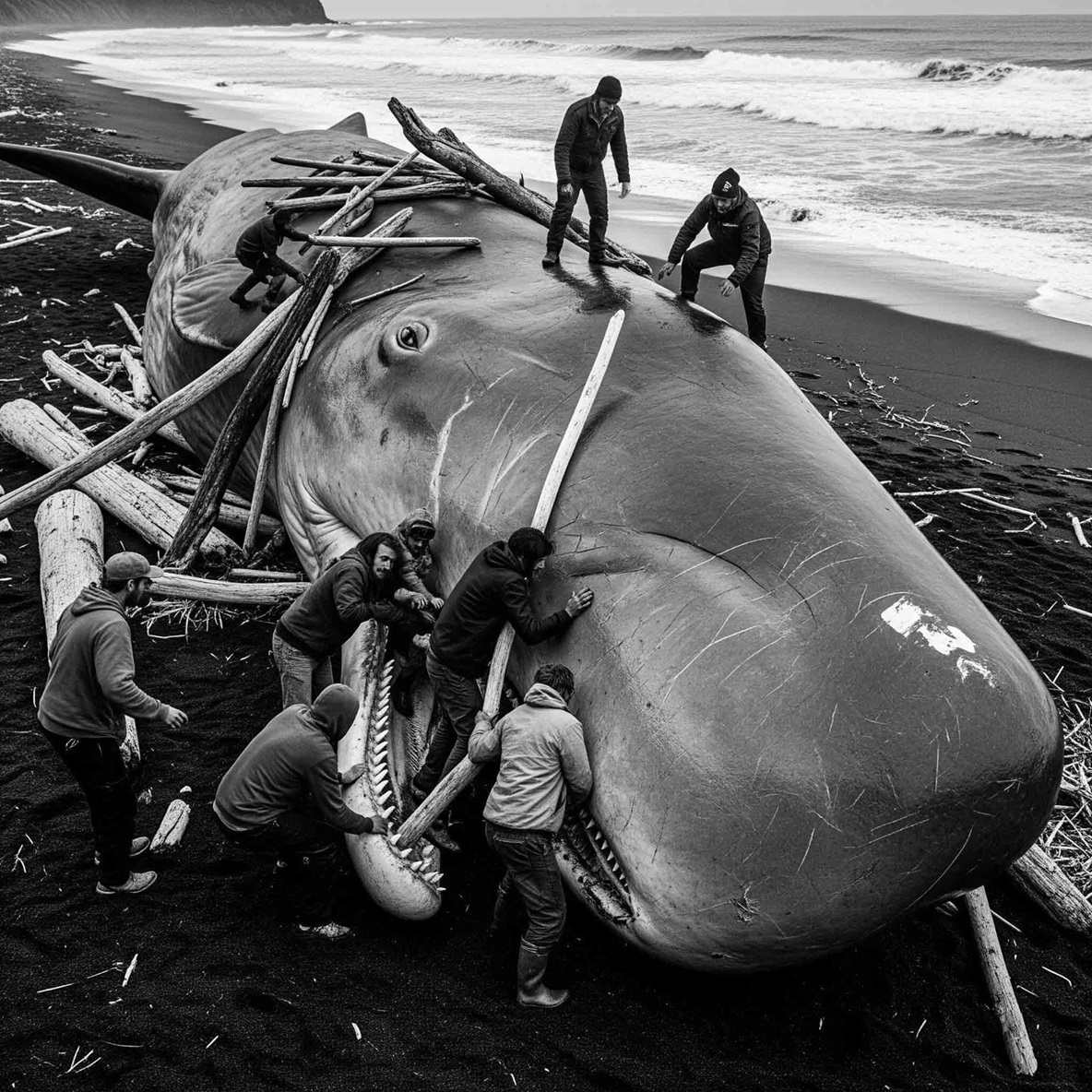 Roger Mortimer 743, 2025 1/3, silver gelatin print.