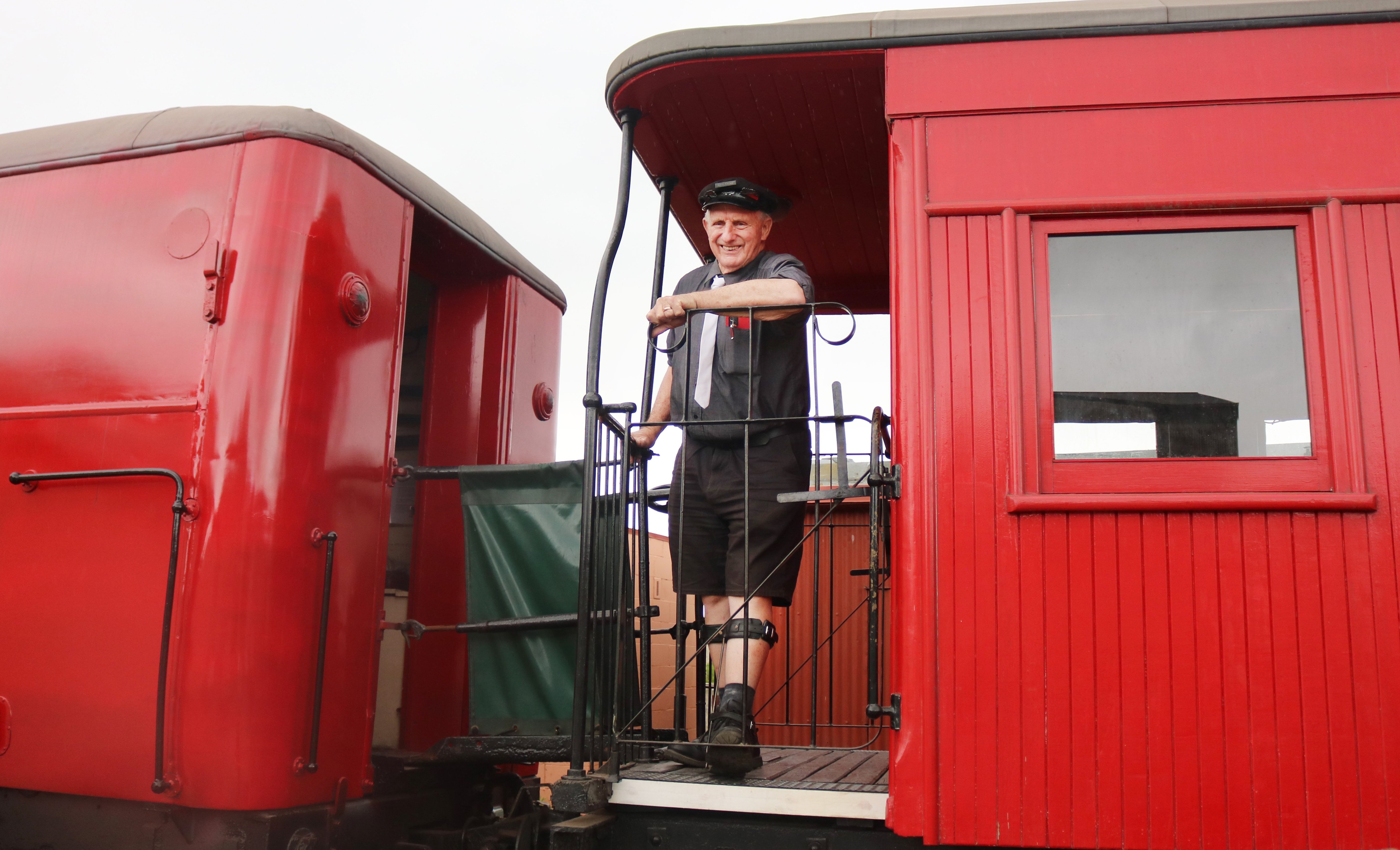 Oamaru Steam and Rail Society general manager Harry Andrew. PHOTO: JULES CHIN