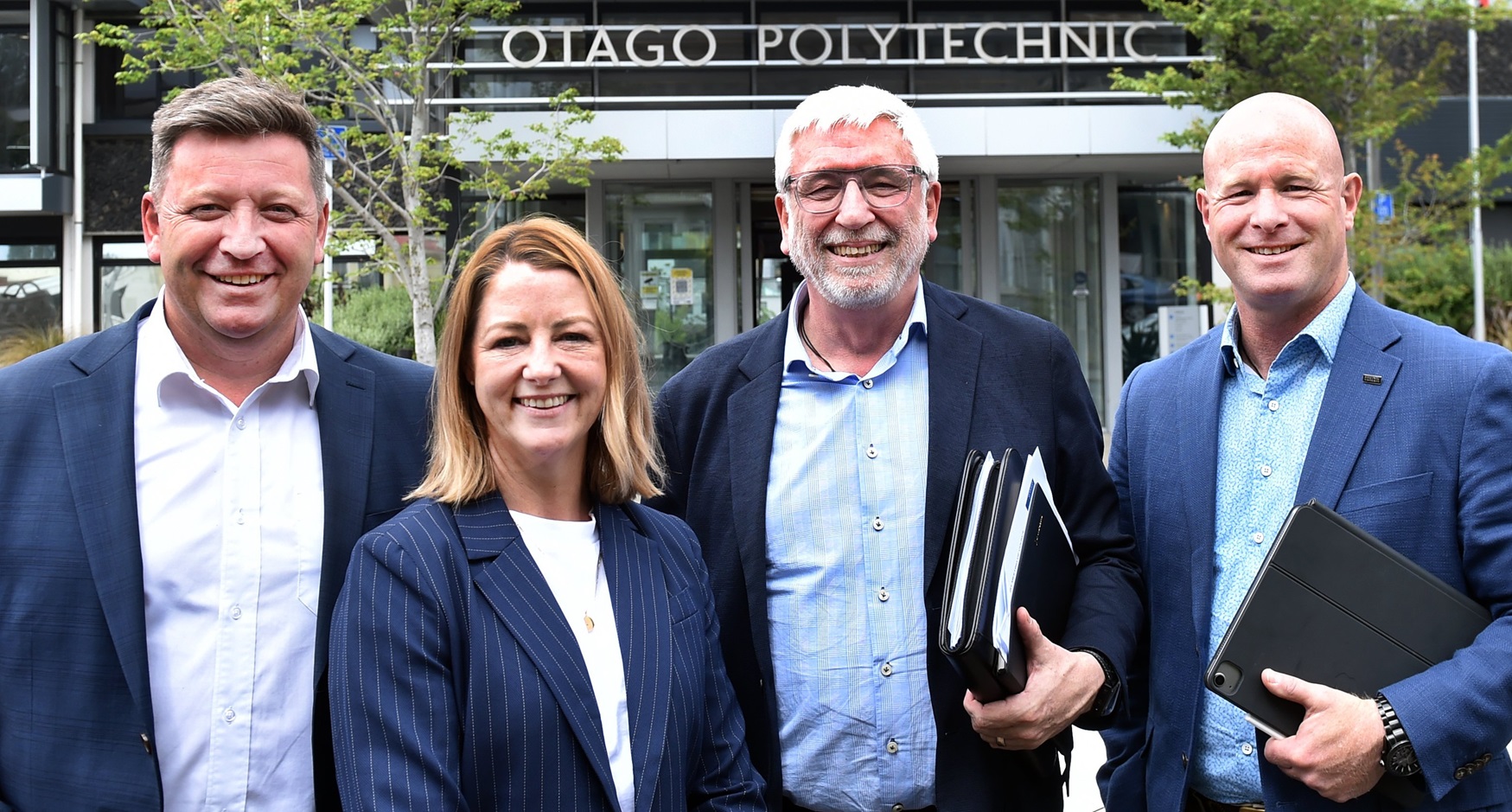 Fresh out of their first meeting yesterday are newly appointed Otago Polytechnic Council members ...