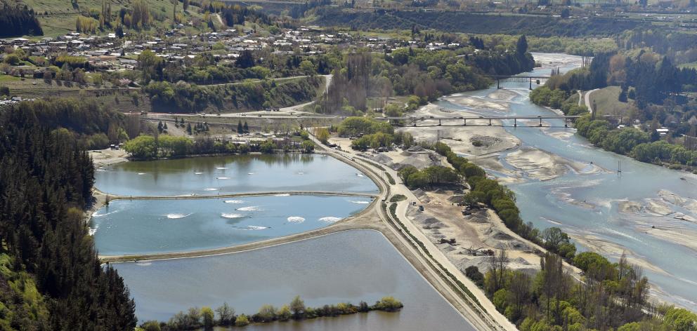 The Shotover wastewater treatment plant. PHOTO: STEPHEN JAQUIERY