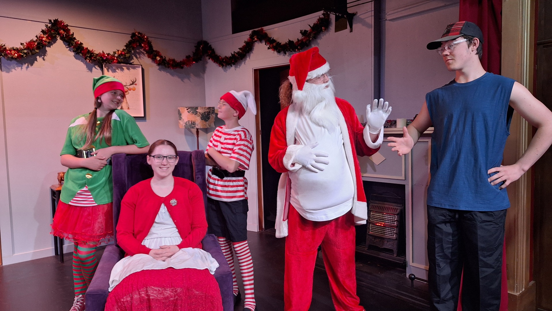 Holiday hilarity ensues during rehearsals for the Taieri Dramatic Society production of comedy...