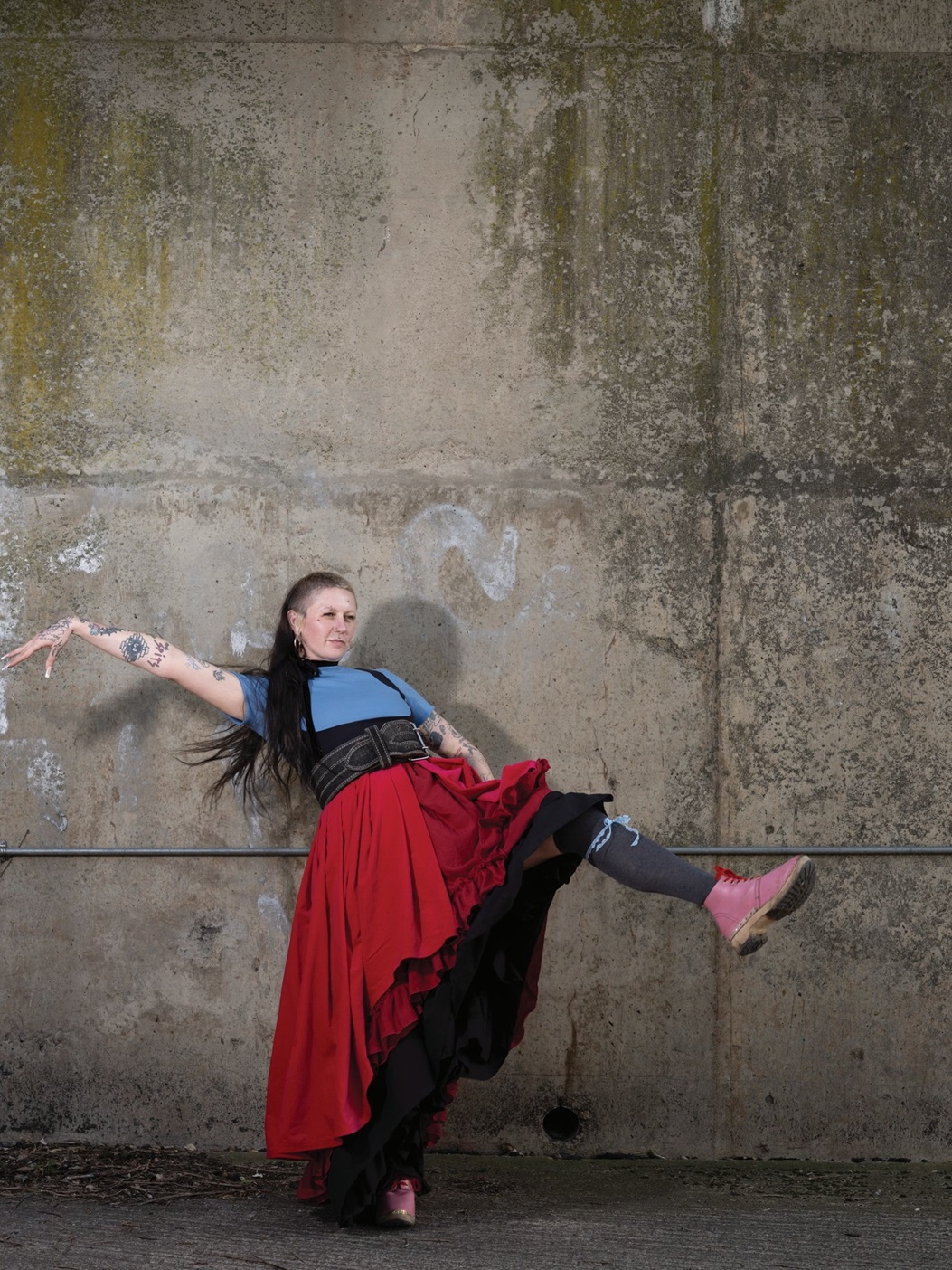 Folk musician Jennifer Reid, of the United Kingdom. Photos: supplied