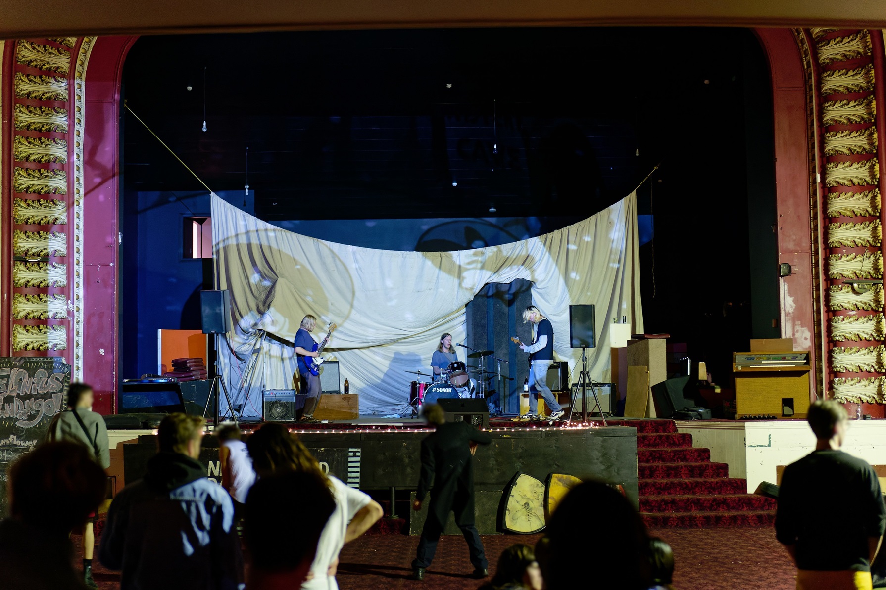 Dunedin band Sunflower Scent perform at a resurrected Sammy’s in April 2022. Photo: Fraser Thompson