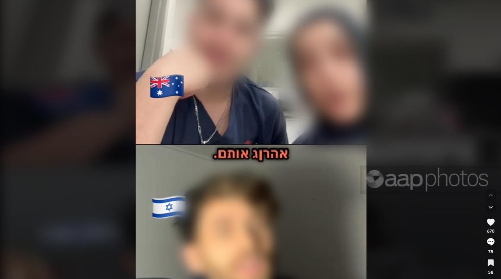 Charges were laid after Israeli influencer Max Veifer shared footage of his video conversation...