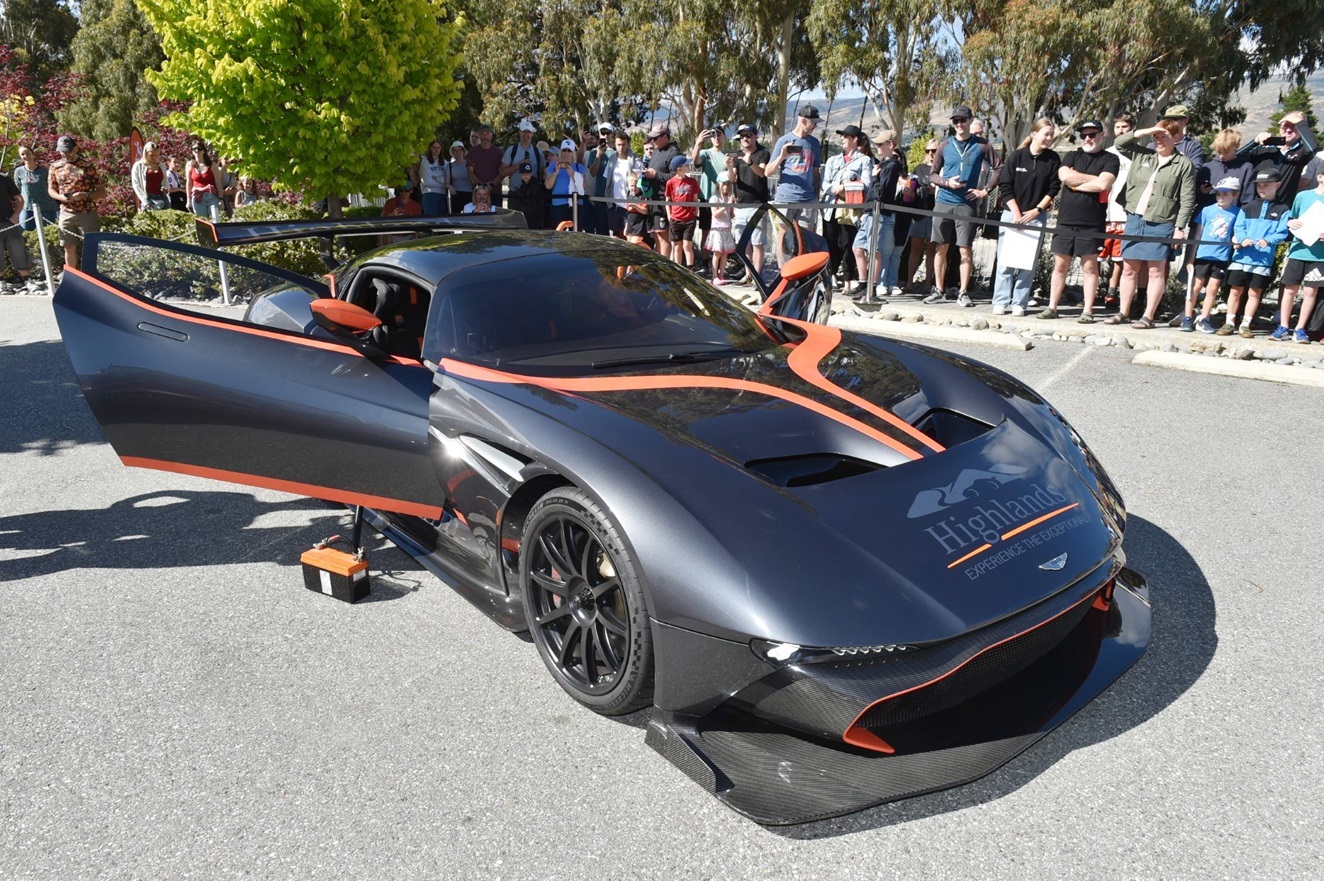 Tony Quinn’s multimillion-dollar Aston Martin Vulcan.
