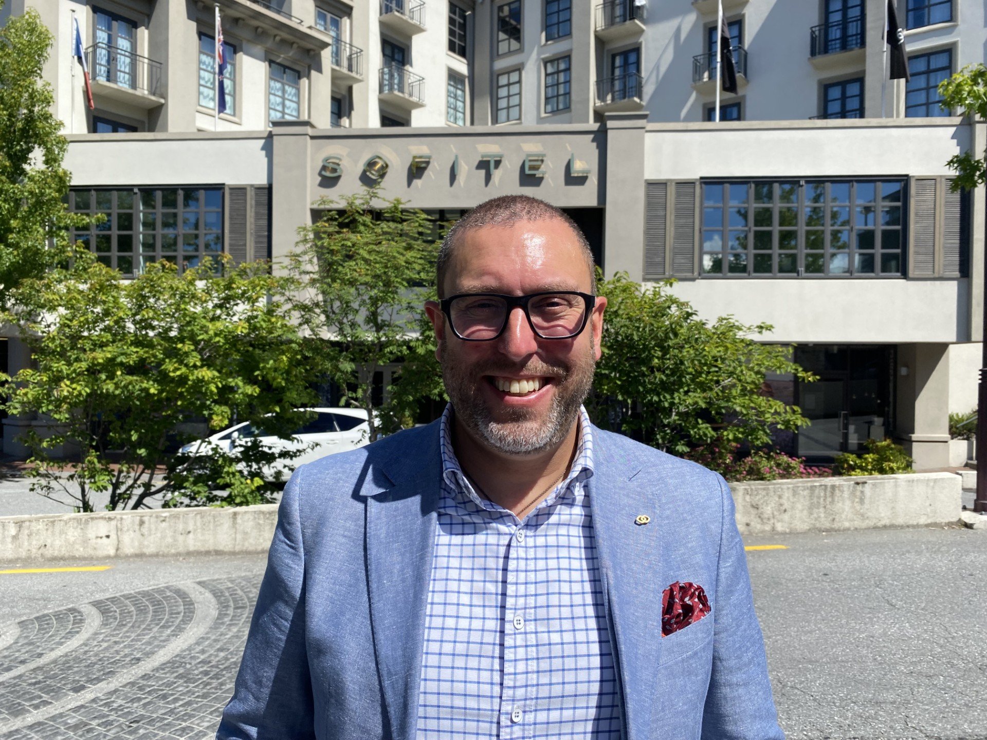 Recently-departed local Sofitel GM Jeremy Samuels. PHOTO: PHILIP CHANDLER


