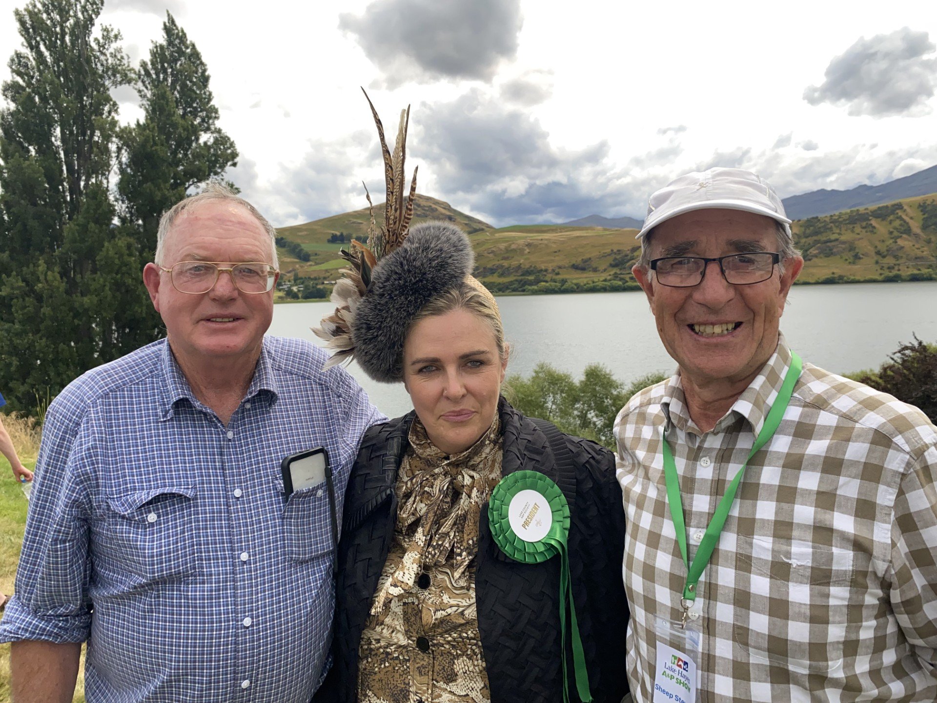 from left, John Sanders, Kate Hamilton, and Bruce Patton. PHOTO: PHILIP CHANDLER