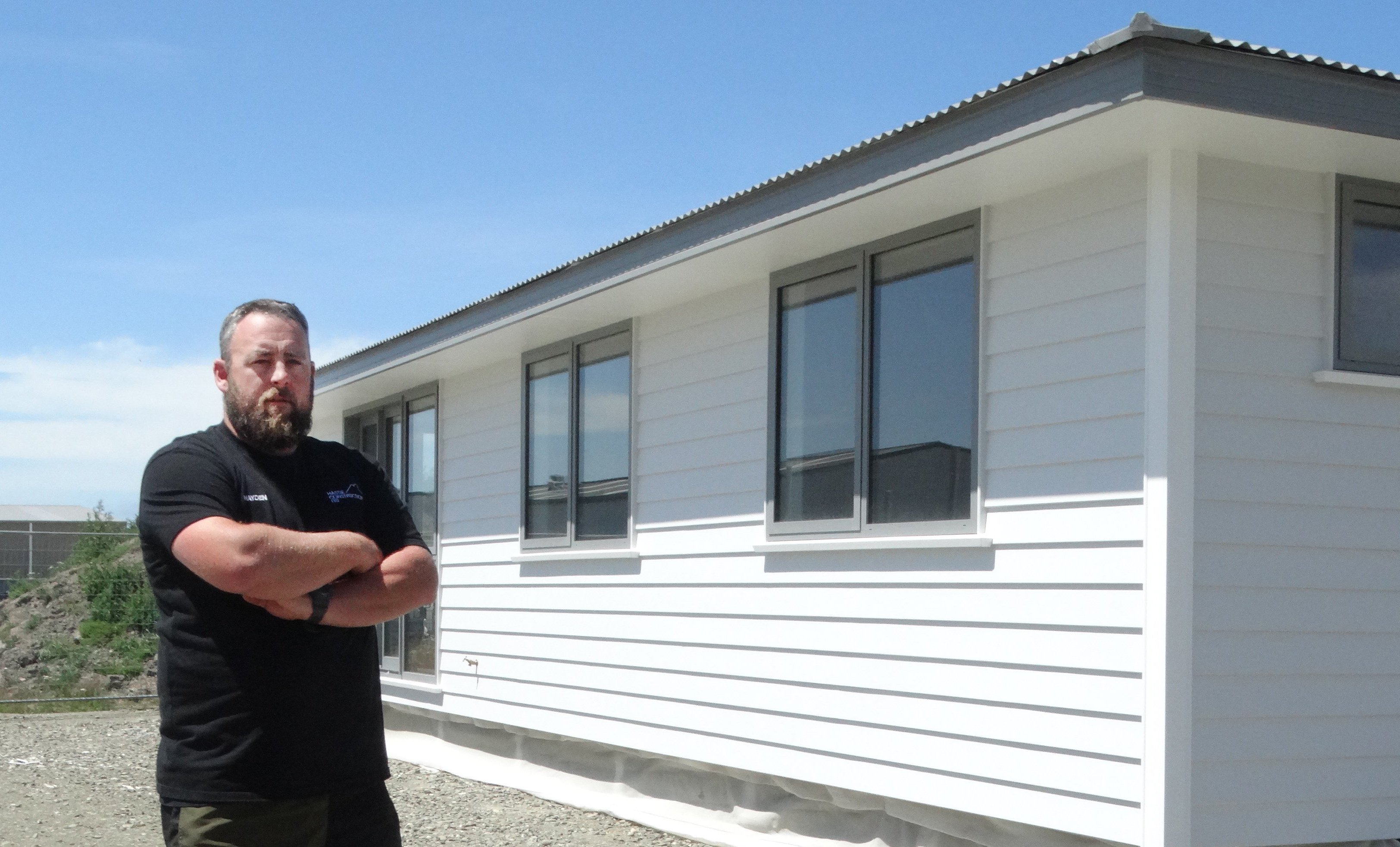 Hastie Construction owner Hayden Hastie hopes to partner with Heartland Homes to build more...