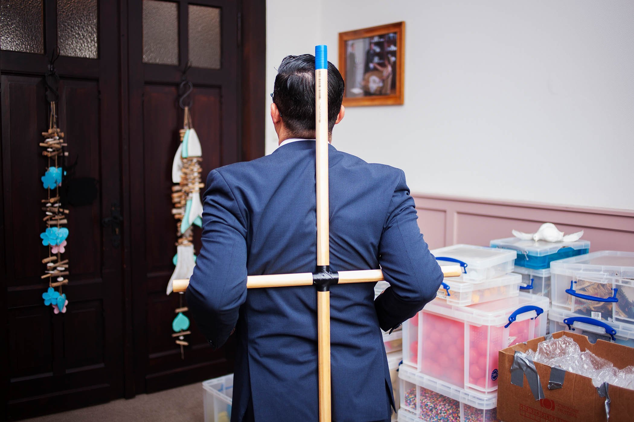 Good posture is absolutely essential.