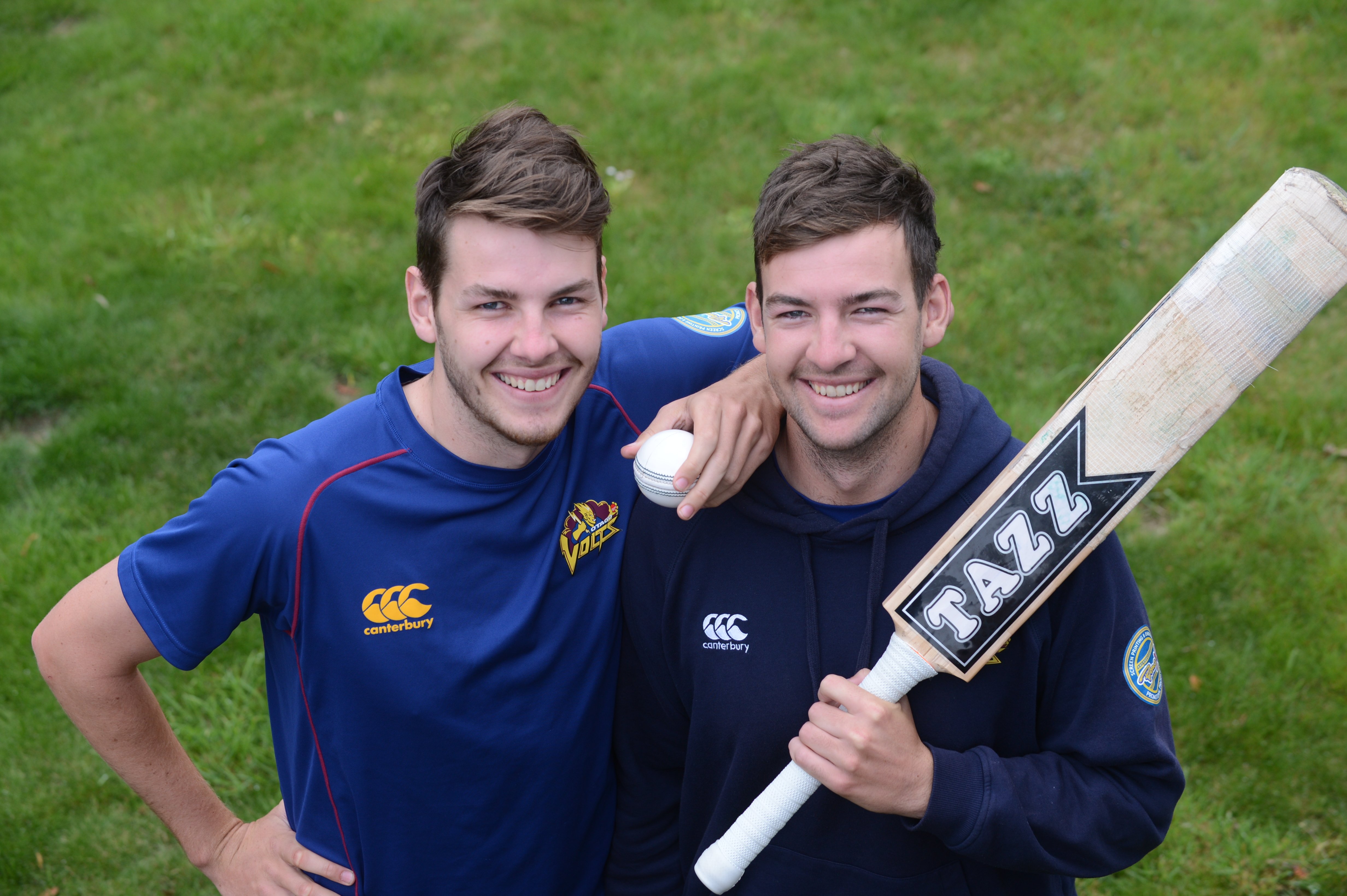 Southlanders and current Volts and Otago Volts cricket player, Jacob Duffy, left, and his brother...