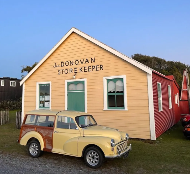 The restored Donovan's Store hosts town meetings, music in the summer and is also HQ for the...