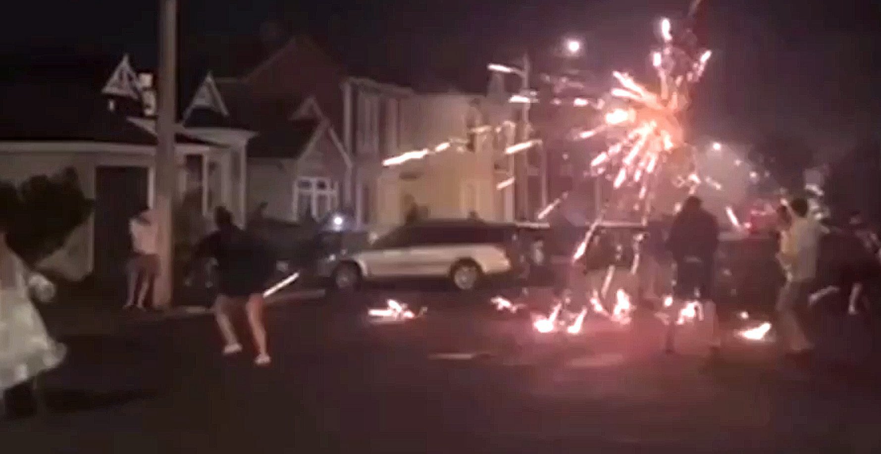 There were multiple instances of people in Castle St causing trouble with fireworks last year....
