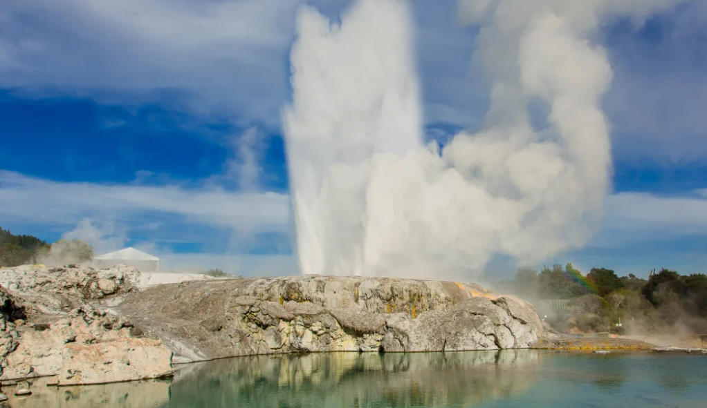 A geothermal area in Rotorua. Photo: RNZ 
