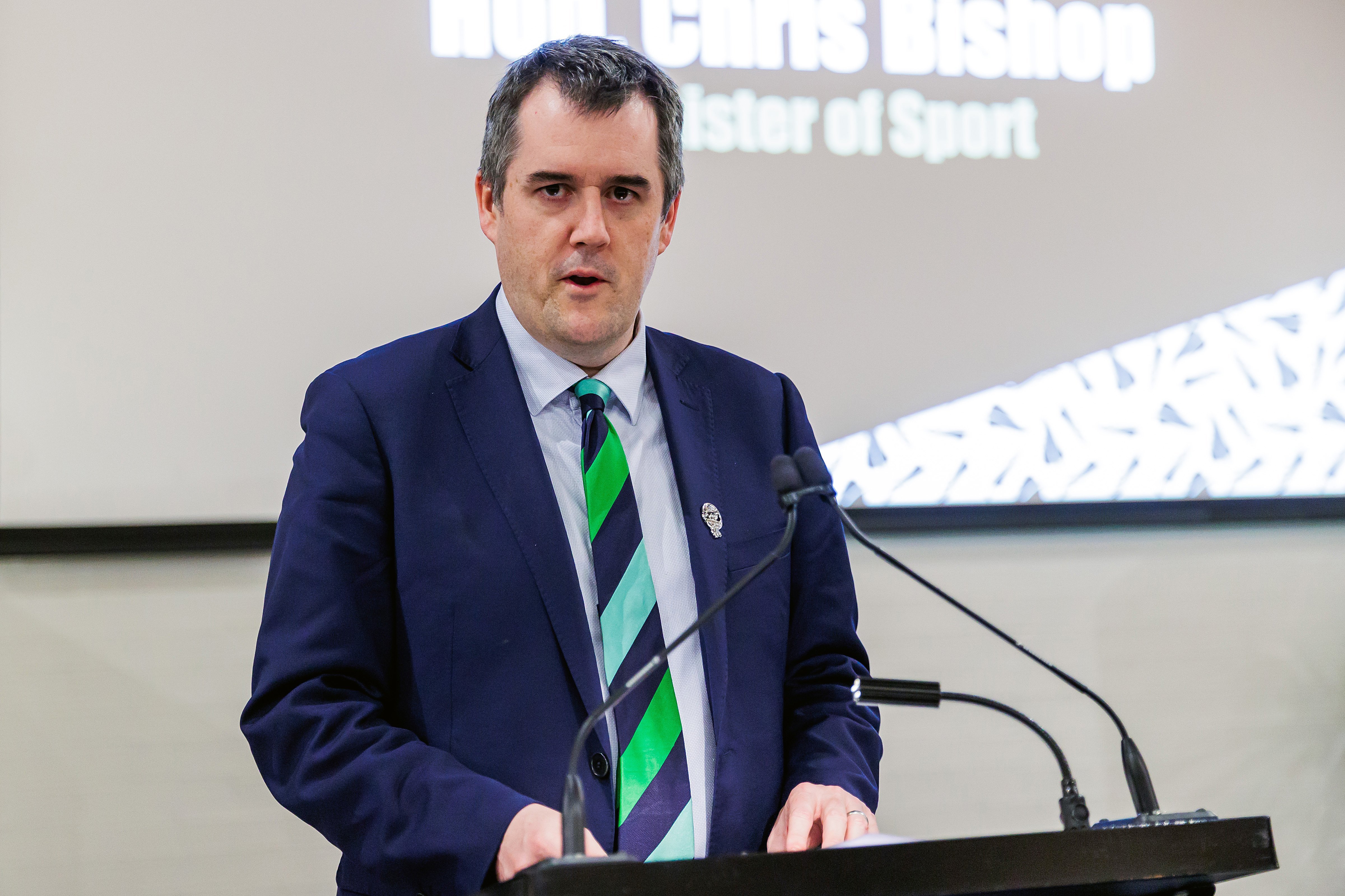 Chris Bishop. PHOTO: GETTY IMAGES