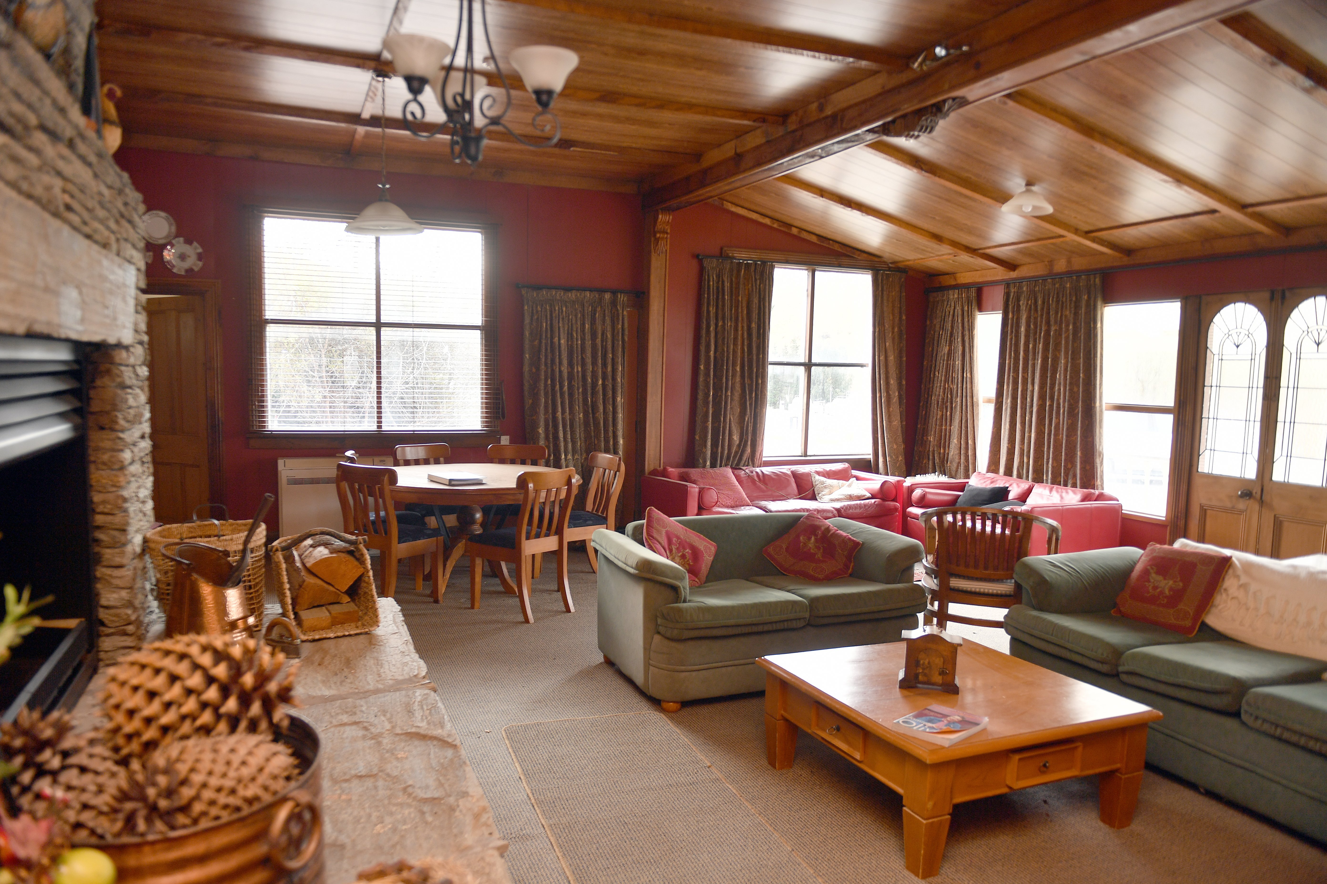 The guest lounge at the Hyde Hotel. PHOTO: STEPHEN JAQUIERY
