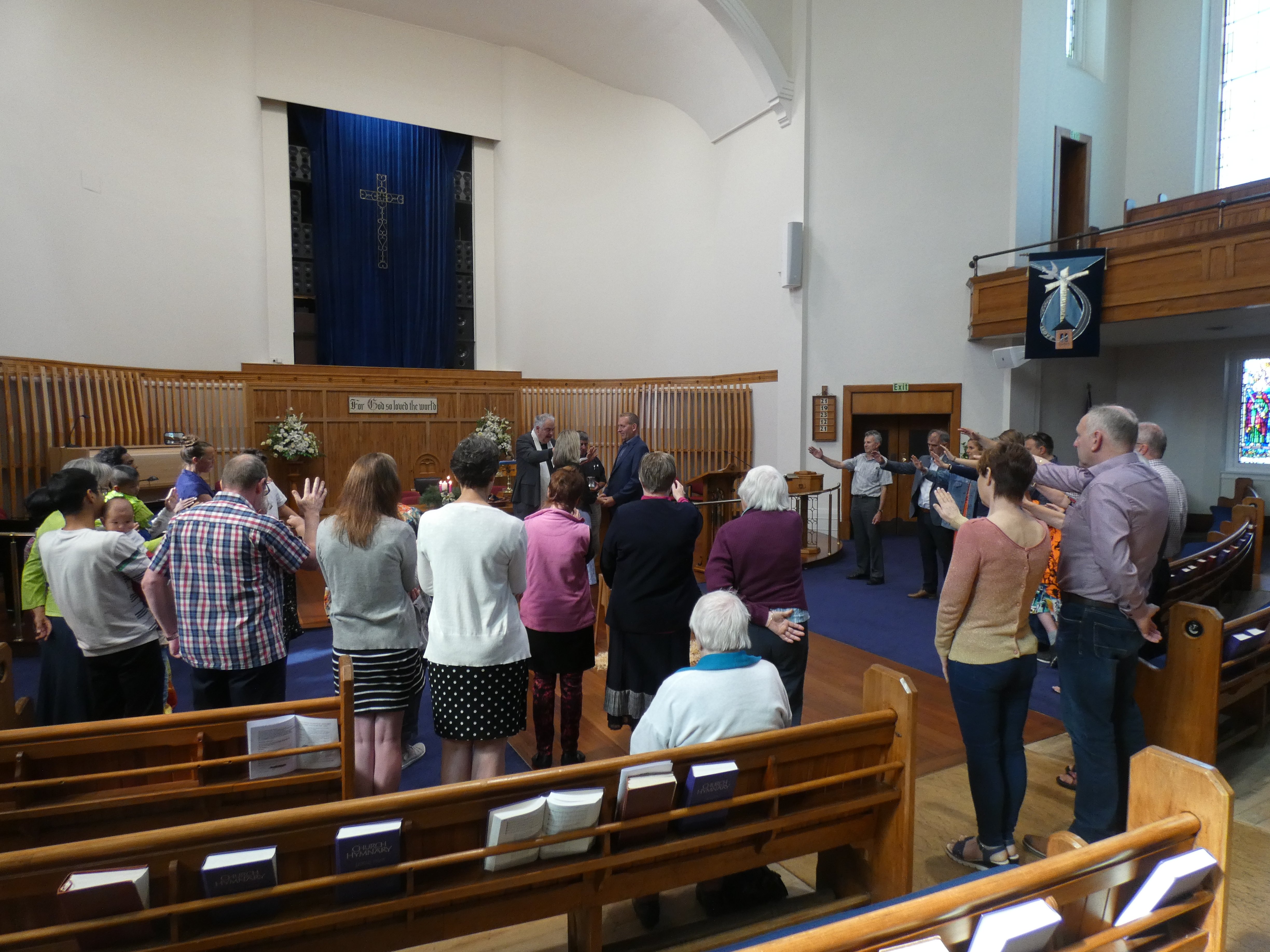 Worship means being there for each other. PHOTO: ODT FILES