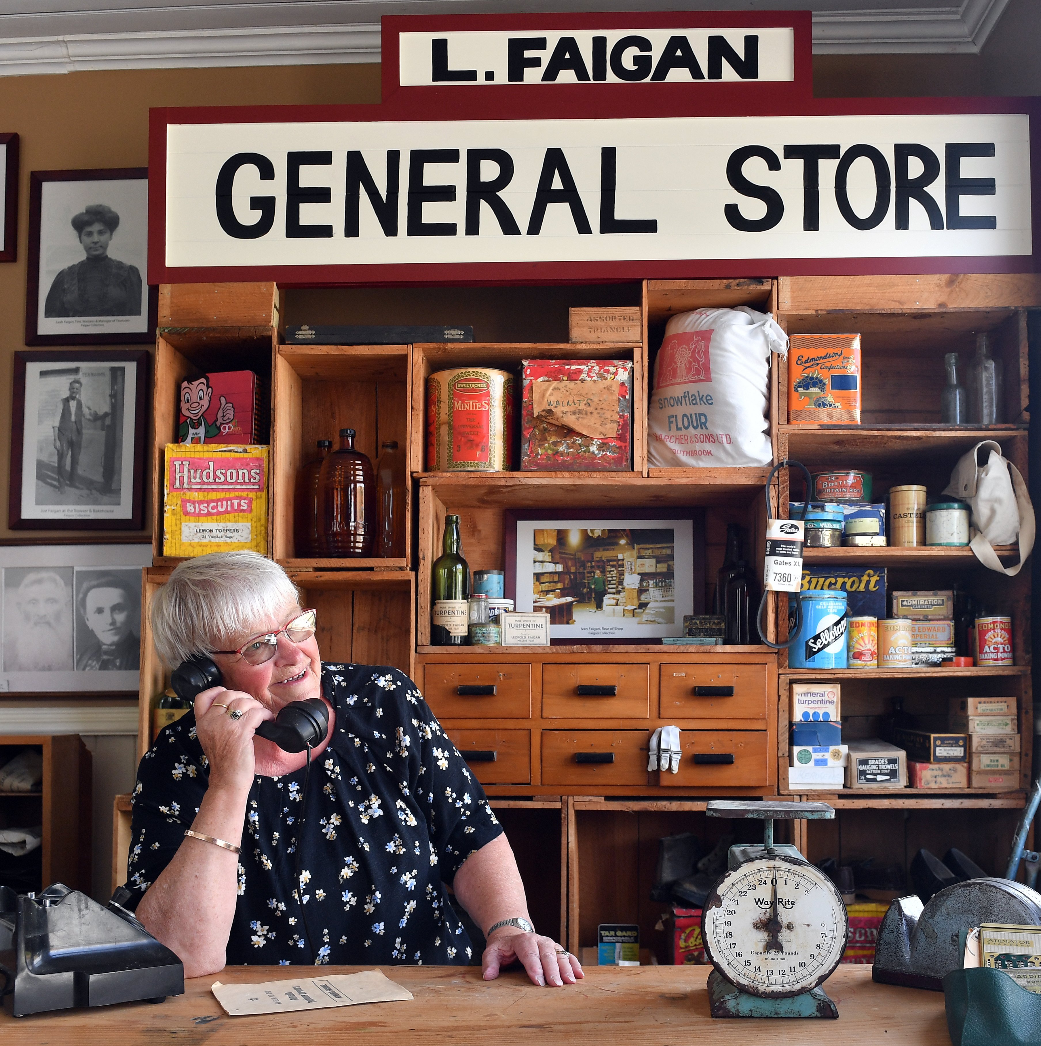 Former Faigan’s Store manager Jude Omond is transported back in time with memorabilia from the...