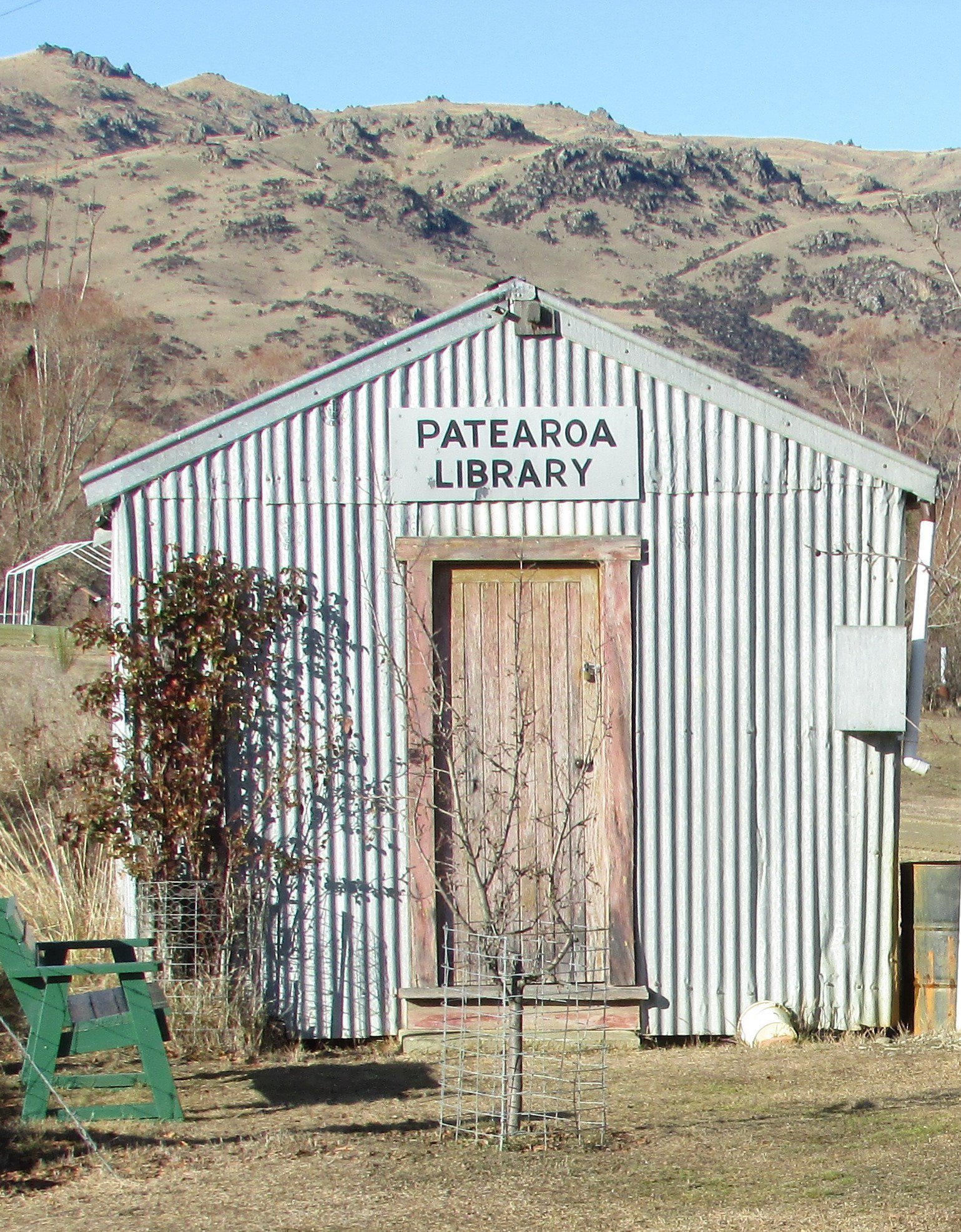 The Patearoa library. Great. PHOTO: SUPPLIED