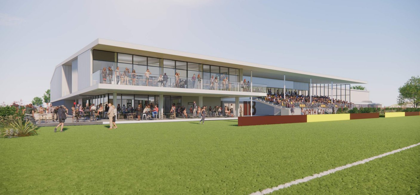 A concept drawing for the Network Waitaki Event Centre. ILLUSTRATION: ODT FILES